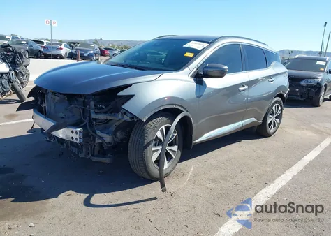 2020 Nissan Murano Sv Fwd из США, поврежденный, VIN 5N1AZ2BJ1LN151931